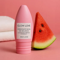 Hidratante Facial Melancia Glow Love 60g Max Love-com Ácido Hialurônico