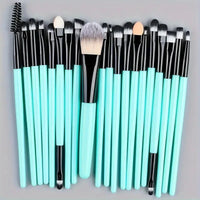 Conjunto de pincéis de maquiagem de 20 unidades