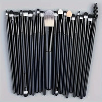 Conjunto de pincéis de maquiagem de 20 unidades