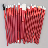 Conjunto de pincéis de maquiagem de 20 unidades
