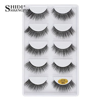 3D Mink Cílios Macio Faux Cils
