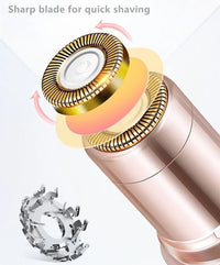 Aparador de sobrancelha elétrico Mini Depilador de sobrancelha facial