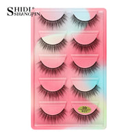 3D Mink Cílios Macio Faux Cils