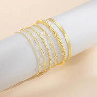 Pulseiras de ouro para mulheres à prova d'água