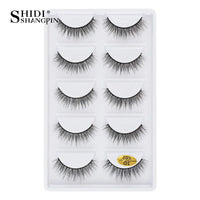 3D Mink Cílios Macio Faux Cils