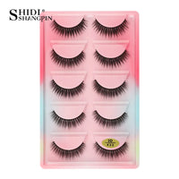 3D Mink Cílios Macio Faux Cils