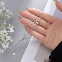 Pulseira Silver Duplo Amor Coração