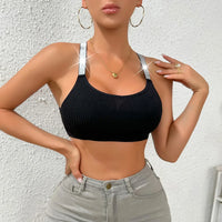 Sutiã Camisola de Malha de Nylon para Mulheres
