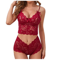 Conjunto de lingerie feminina sexy