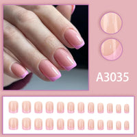 Unhas Rosa Gradiente