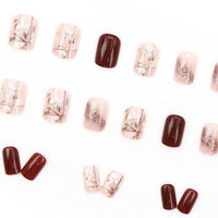 Unhas Rosa Gradiente