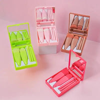 Conjunto de pincéis de maquiagem de tamanho de viagem 5pcs