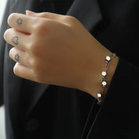 Pulseira Silver Duplo Amor Coração