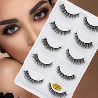 3D Mink Cílios Macio Faux Cils