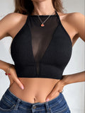 Sutiãs femininos sem encosto com nervuras sexy