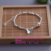 Pulseira Silver Duplo Amor Coração