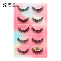 3D Mink Cílios Macio Faux Cils