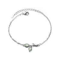 Pulseira Silver Duplo Amor Coração