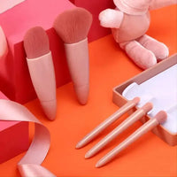 Conjunto de pincéis de maquiagem de tamanho de viagem 5pcs