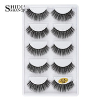 3D Mink Cílios Macio Faux Cils