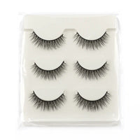 3D Mink Cílios Macio Faux Cils