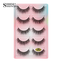 3D Mink Cílios Macio Faux Cils