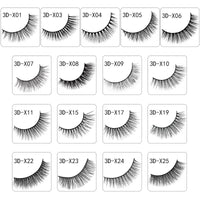 3D Mink Cílios Macio Faux Cils