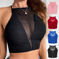 Sutiãs femininos sem encosto com nervuras sexy
