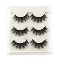 3D Mink Cílios Macio Faux Cils