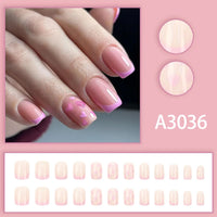 Unhas Rosa Gradiente