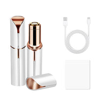 Aparador de sobrancelha elétrico Mini Depilador de sobrancelha facial