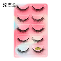 3D Mink Cílios Macio Faux Cils
