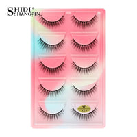 3D Mink Cílios Macio Faux Cils