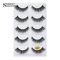 3D Mink Cílios Macio Faux Cils