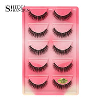 3D Mink Cílios Macio Faux Cils