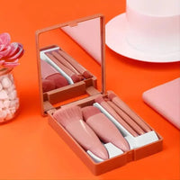 Conjunto de pincéis de maquiagem de tamanho de viagem 5pcs