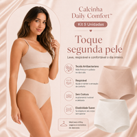 Calcinha Daily Confort - Kit 5 unidades