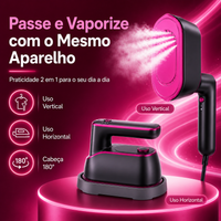 VaporMax 2 em 1 - Ferro e vaporizador portátil bivolt
